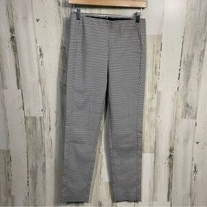 Theory Geometric Printed Trousers size 4‎